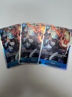 OP15-046 SR Sabo X3 Cards One Piece TCG CCG - Image 1