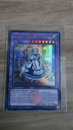 Lady's Dragonmaid BLMM-EN049 Battles of Legend: Monster Mayhem 1st Edition - Image 1