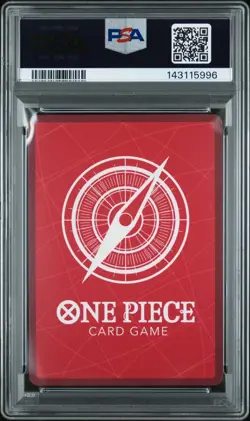2025 One Piece OP11 En Monkey D Luffy Alternate Art #040 PSA 10 Gem Mint - Image 2