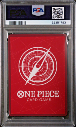 2025 ONE PIECE OP13-CARRYING ON HIS WILL ALTERNATE ART MONKEY D. LUFFY PSA 10 - Image 2