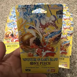 17x One Piece OP15/EB04 Adventure on KAMI’S Island Booster Packs English Sealed - Image 2