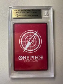 2023 One Piece Japanese OP06-001 Uta Leader Alt Art BGS 10!!! - Image 2