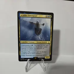 MTG - Achilles Davenport - Universes Beyond: Assassin's Creed - Near Mint - Image 2