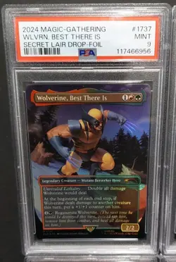 Mtg Secret Lair Drop Foil Wolverine Complete Set All Psa 9 In Sequential Order - Image 2