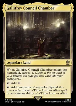 Gallifrey Council Chamber Universes Beyond: Doctor Who MTG Magic The Gathering - Image 1