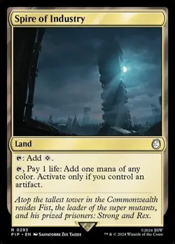 Spire of Industry Universes Beyond: Fallout MTG Magic The Gathering - Image 1