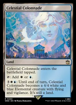 Celestial Colonnade Universes Beyond: Doctor Who MTG Magic The Gathering - Image 1