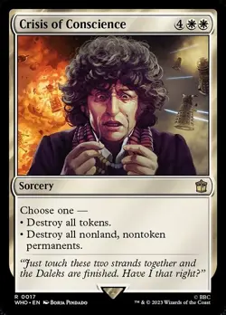 Crisis of Conscience Universes Beyond: Doctor Who MTG Magic The Gathering - Image 1
