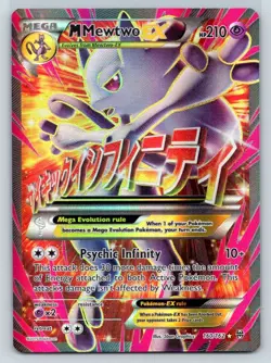 M Mewtwo EX 160/162 Full Art Ultra Rare LP-NM - Pokemon XY - BREAKthrough (0609) - Image 1