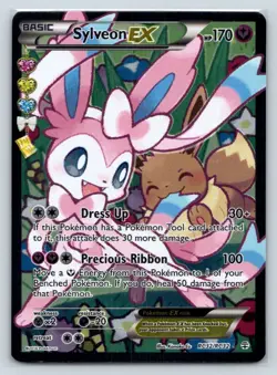 Sylveon EX Full Art RC32 LP-NM - Pokemon Generations: Radiant Collection (0611) - Image 1