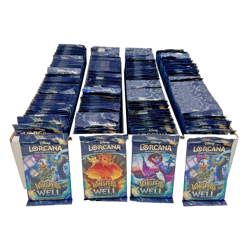 Lot of (337) Disney Lorcana TCG Whispers In The Well Booster Packs SEALED - Image 1