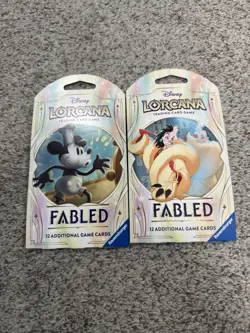 Disney Lorcana Fabled Sleeved Booster Packs (2packs) - Image 2
