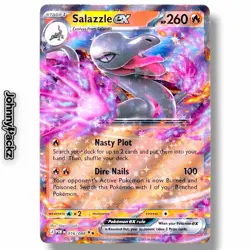 Salazzle ex 016/088 - 2026 Perfect Order Double Rare Holo - Pokemon Card NM - Image 1