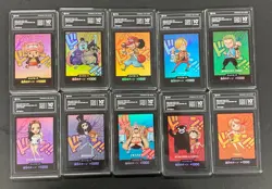 Lot (10) 2026 One Piece JPN Premium Card Coll Don!! Cards PCG 10 w/ Nami Luffy - Image 1