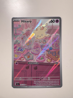 Pokemon Card • Milcery • Stellar Crown 152/142 • Illustration Rare • ITA • MINT - Image 1