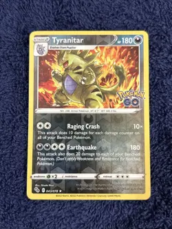Tyranitar 043/078 - Pokemon GO Pokemon Holo Foil Rare - Image 1