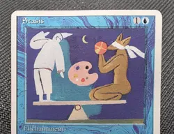 MTG Stasis- DAMAGED -4th Edition Magic the Gathering Card #104 - Image 3