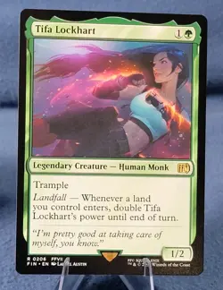 MTG Tifa Lockhart NM - FINAL FANTASY (FIN) 206 R 🔮 D - Image 1