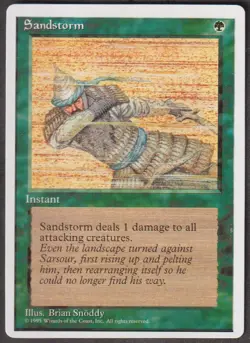 MTG - Sandstorm - ALTERNATE 4th Edition Magic - Image 1