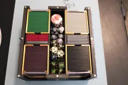 Lord of the Rings MTG EDH Commander Card Case , 4 deck party box - Image 4