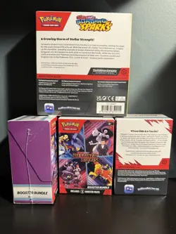 Pokemon Destined Rivals And Surging Sparks Booster Box Bundle New In Hand.. - Image 2