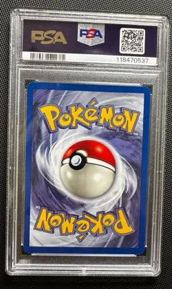 2000 Pokemon TEAM ROCKET 1st Edition DARK PERSIAN 42/82 PSA graded 9 MINT - Image 2
