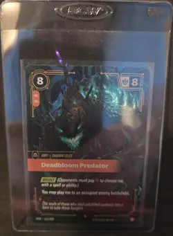 Deadbloom Predator - Riftbound Origins - OGN 161/298 - ENGLISH - FOIL - Image 1