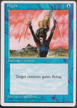 MTG - Flight - ALTERNATE 4th Edition Magic - Image 1