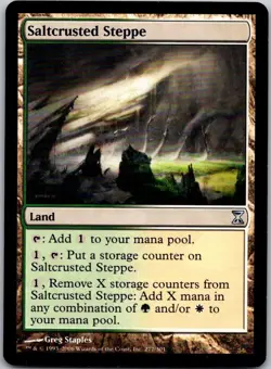 Magic the Gathering Saltcrusted Steppe Time Spiral MTG Free Shipping! - Image 1