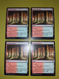 Fungal Reaches x4 Time Spiral Remastered 4x Magic the Gathering MTG - Image 1