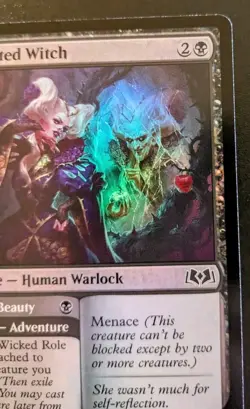 Conceited Witch 0084 WOE Foil Common Wilds Of Eldraine Magic: The Gathering - Image 3