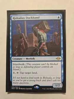 Rishadan Dockhand - Modern Horizons 2 - LP - Rare - Creature - MTG - Image 1