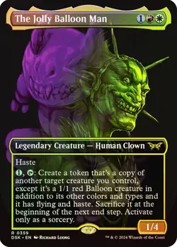 The Jolly Balloon Man (Showcase) Duskmourn: House of Horror Foil NM Near Mint - Image 1