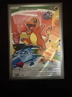 Pokemon First Partner Illustration Collection MEP Charmander 038 - Image 3