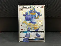 Lucario GX SV64/SV94 Hidden Fates Shiny Vault Pokemon 2019 NM - Image 1