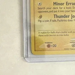 Pachirisu - DP04 Diamond and Pearl Promos #DP4 (2007) Promo Holo LP Pokemon - Image 5