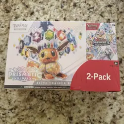 Pokemon Prismatic Evolutions Elite Trainer Box & Booster Bundle - Costco 2 Pack - Image 1
