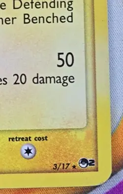 🔥Pokemon Card Raikou 3/17 Pop Series 2 Holo Rare vintage, LP Collectable🔥📈 - Image 4