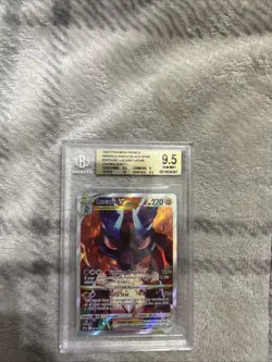 Pokemon TCG 2023 Crown Zenith Lucario VSTAR SWSH291 Beckett 9.5 - Image 1