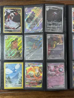 Pokemon Binder Collection Lot SIR FA V EX VSTAR Gengar Charizard Pikachu - Image 2