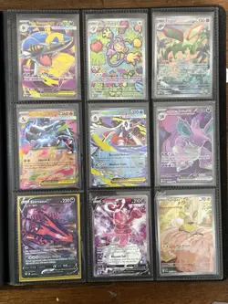 Pokemon Binder Collection Lot SIR FA V EX VSTAR Gengar Charizard Pikachu - Image 4