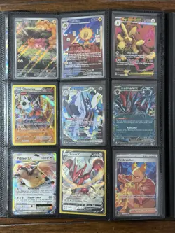 Pokemon Binder Collection Lot SIR FA V EX VSTAR Gengar Charizard Pikachu - Image 5