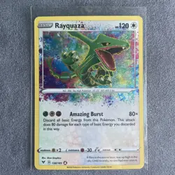 Pokemon Card TCG - Rayquaza 138/185 Amazing Rare Vivid Voltage Near Mint - Image 1