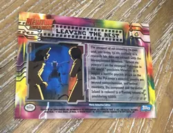 LEAVING THE NEST #4 - BLUE Logo - NON-HOLO MEWTWO SB- TOPPS POKEMON CARD - NM - Image 2
