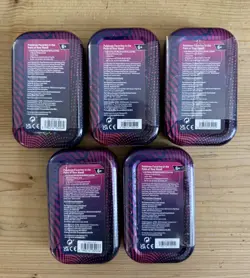 Pokemon Mega Evolution Mini Tin Set of 5 - New & Sealed ⭐ - Image 2