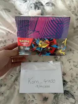 Pokemon TCG: Mega Evolutions Mega Heroes 10x Mini Tin SEALED DISPLAY CASE MINT - Image 1