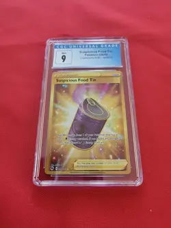 Pokemon: Suspicious Food Tin 080/073 Gold Champion's Path Secret Rare CGC 9 -D72 - Image 3