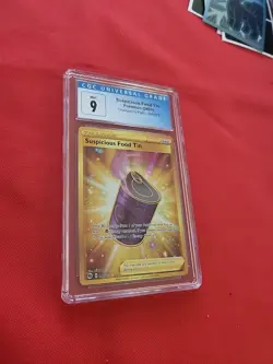 Pokemon: Suspicious Food Tin 080/073 Gold Champion's Path Secret Rare CGC 9 -D72 - Image 5