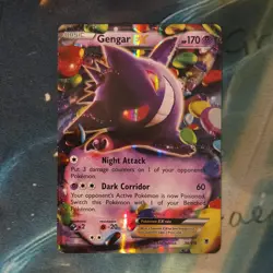 Pokemon Gengar EX Holo Promo 034/119 Jumbo Cards Basic 170 HP Oversized Card - Image 1