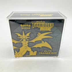 Pokemon TCG Sun & Moon Forbidden Light Elite Trainer Box SEALED w/Acrylic - Image 1